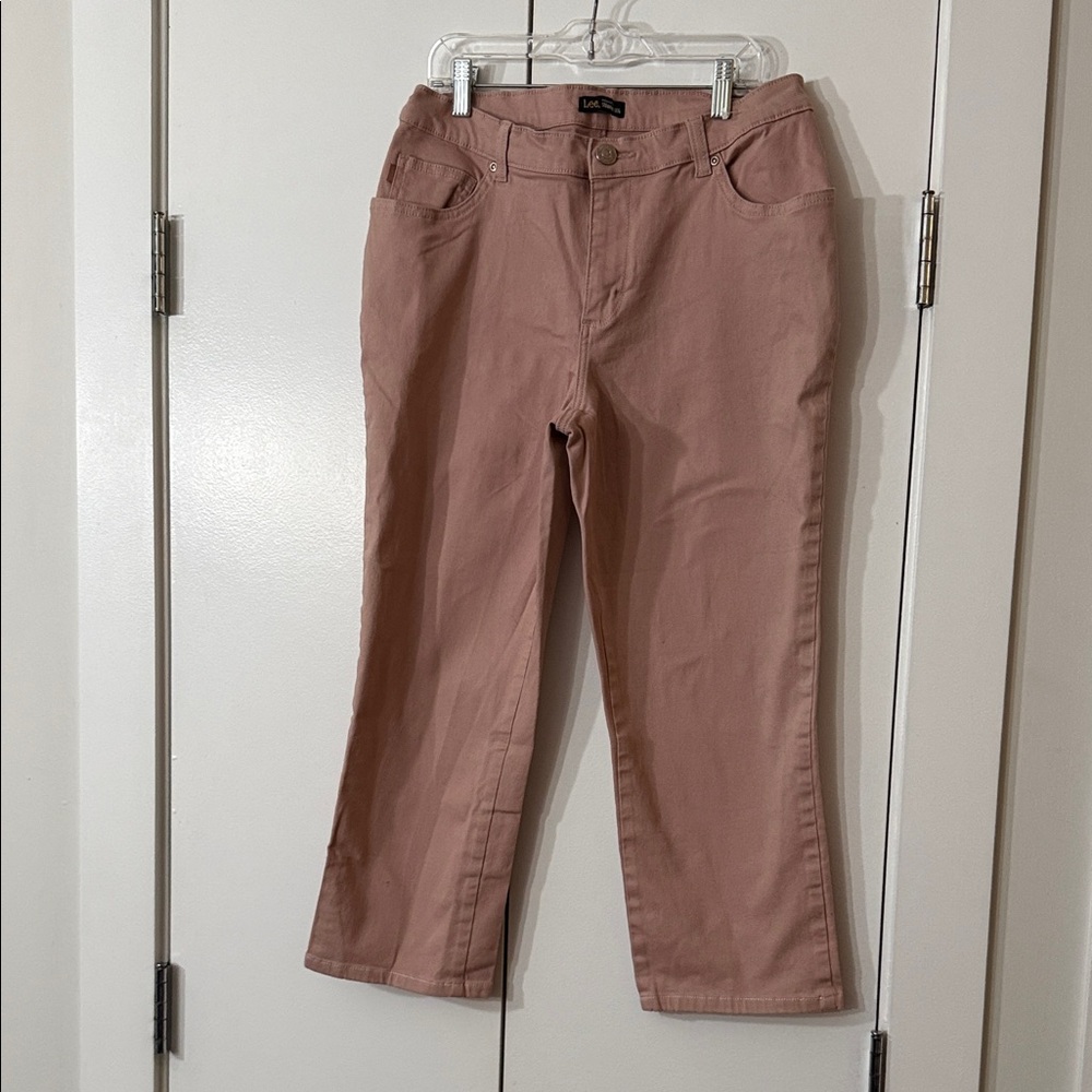 Lee Rose-Tone Straight Leg Jeans